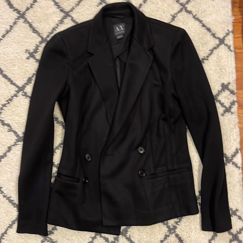Armani Exchange black blazer (small)
